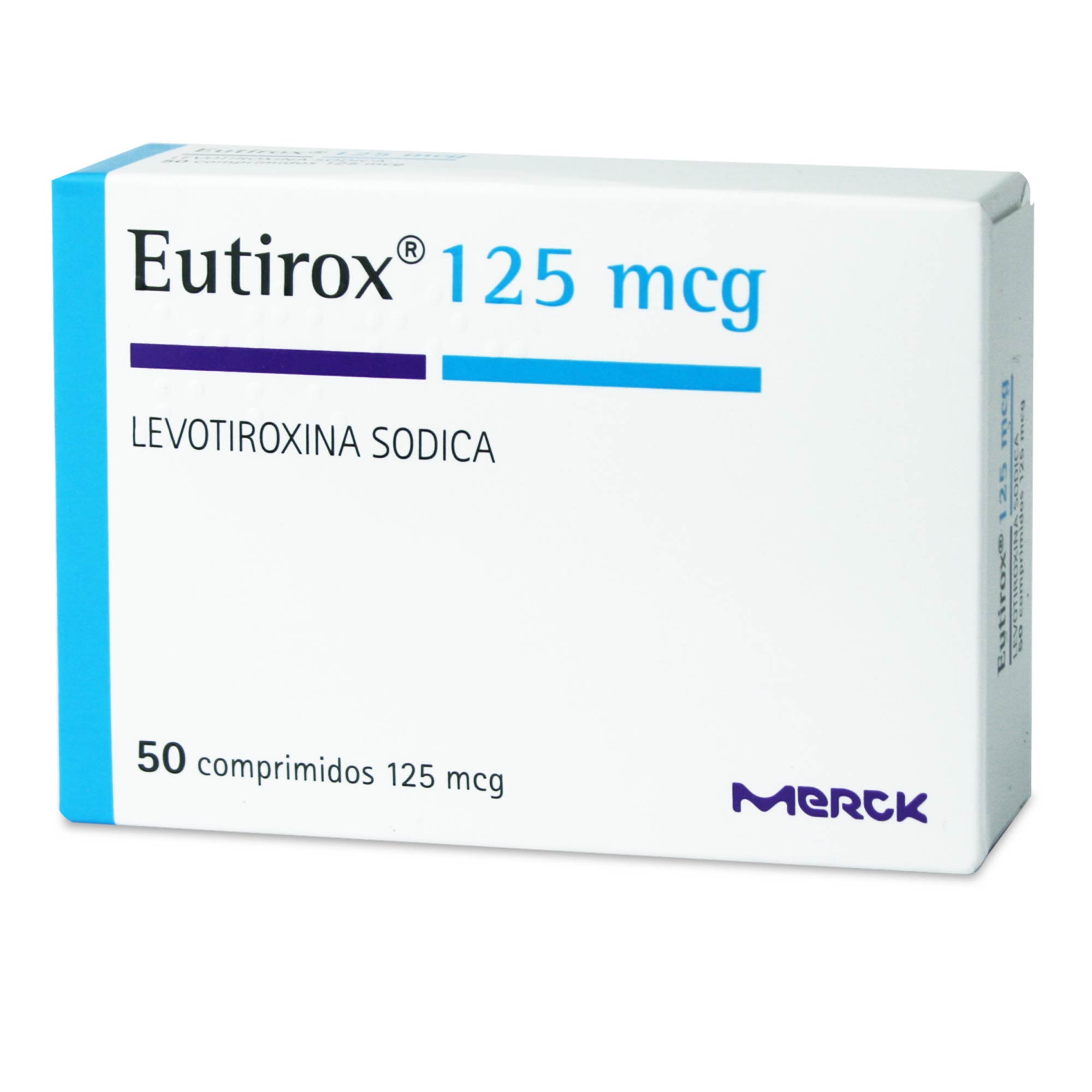 EUTIROX COMPRIMIDOS 125 mcg (LEVOTIROXINA SÓDICA)