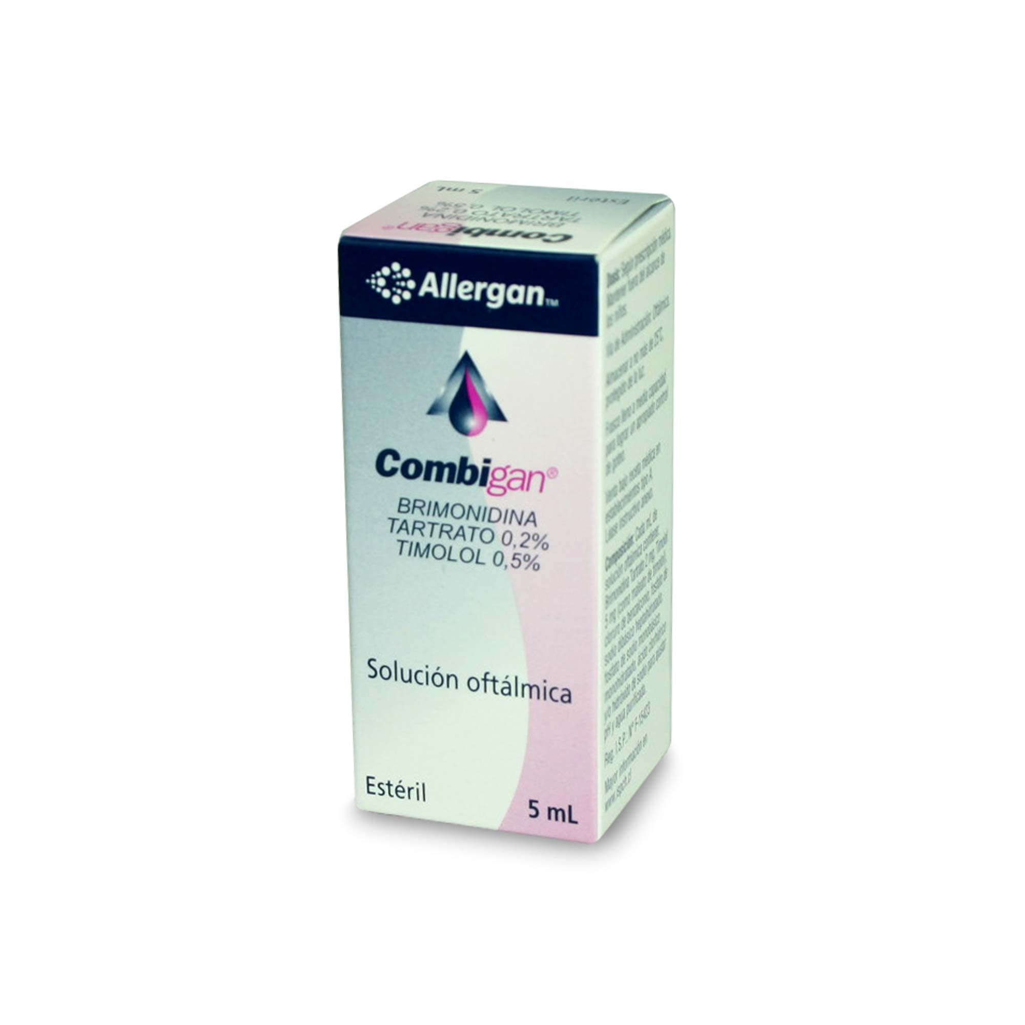 Combigan Brimonidina 0,2 Solución Oftálmica 5 mL