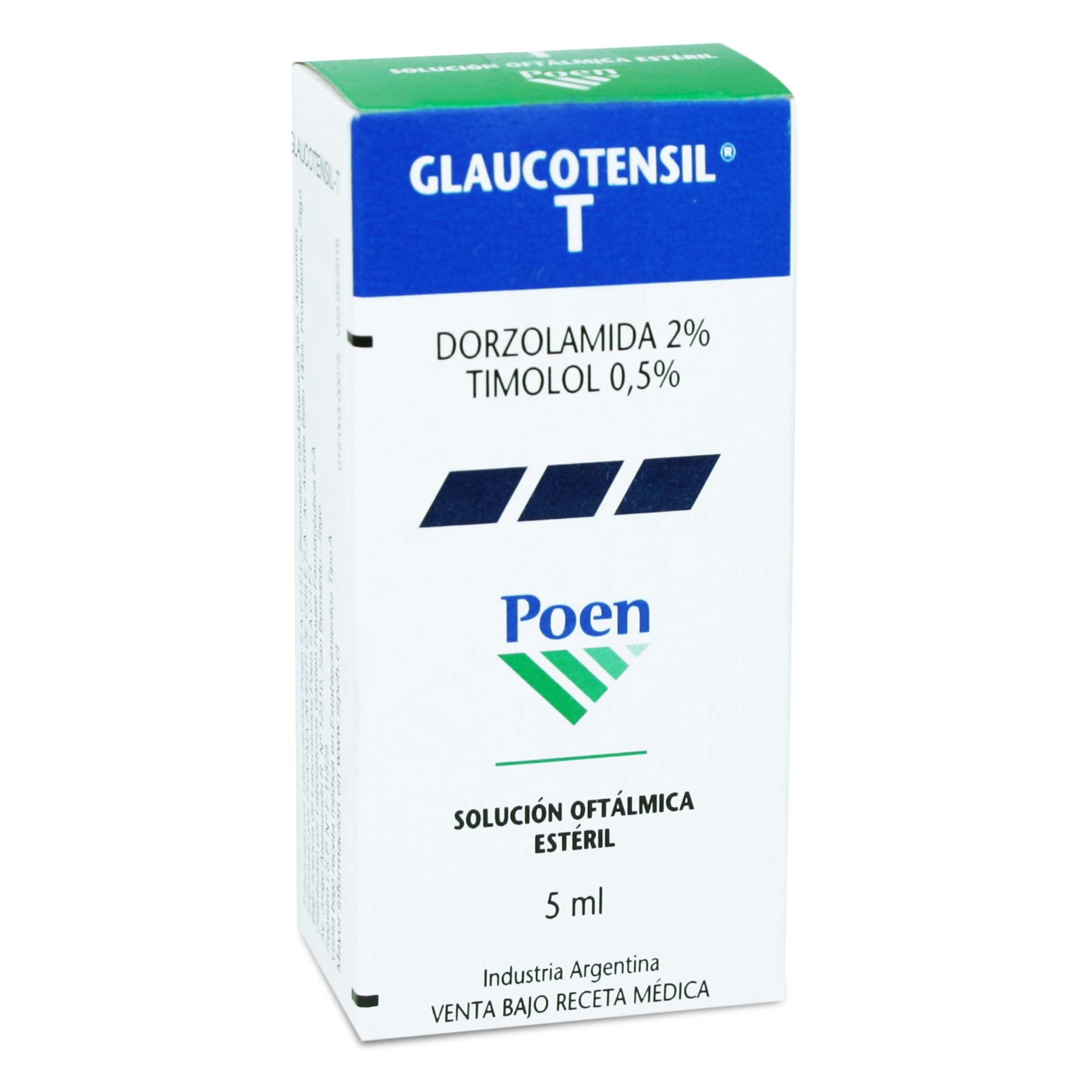 Glaucotensil-T Dorzolamida 2% Timolol 0,5% Solución Oftalmica 5 mL
