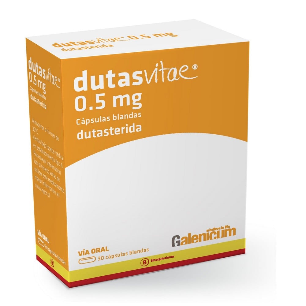 Dutasvitae Dutasterida 0,5 mg 30 Cápsulas Blandas