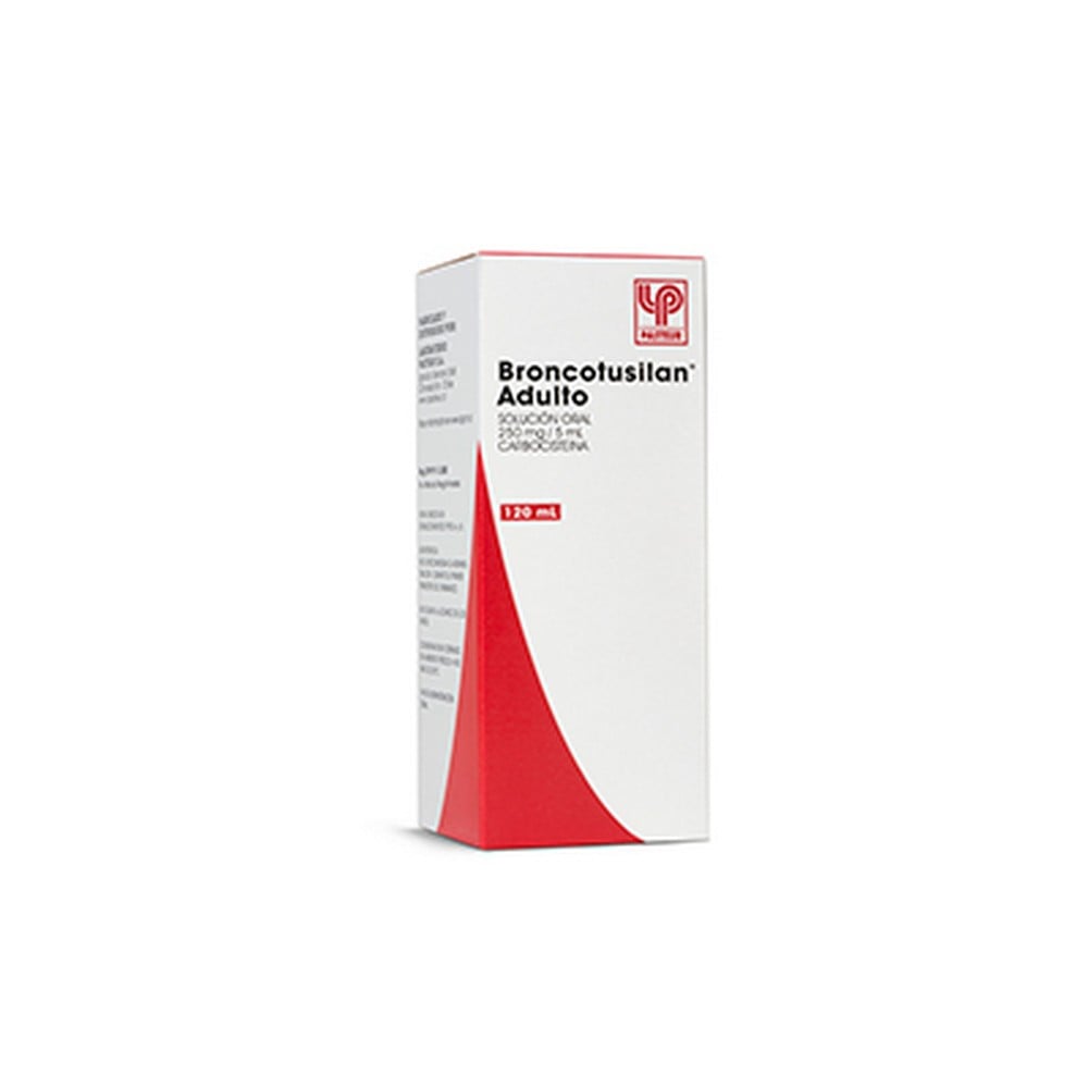Broncotusilan Adulto Carbocisteina 250 mg / 5 mL Jarabe 120 mL