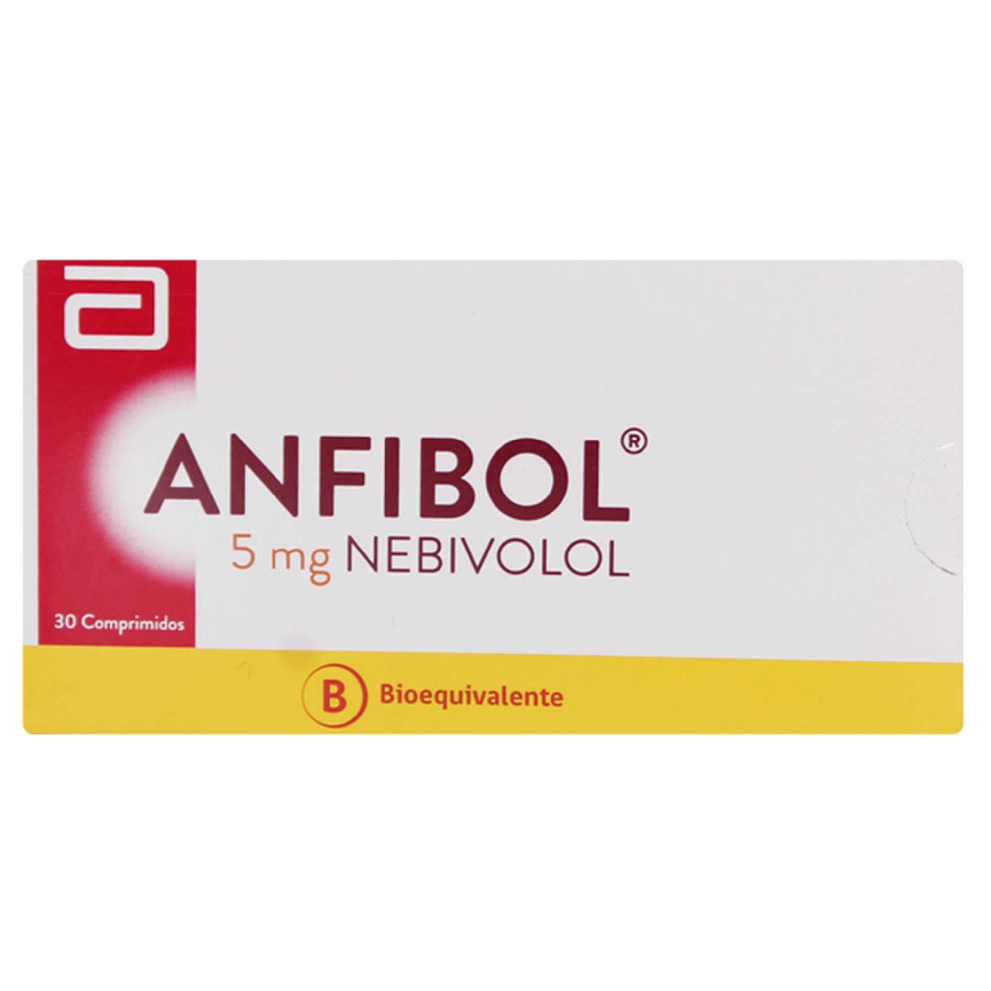 Anfibol Nebivolol 5 mg 30 Comprimidos