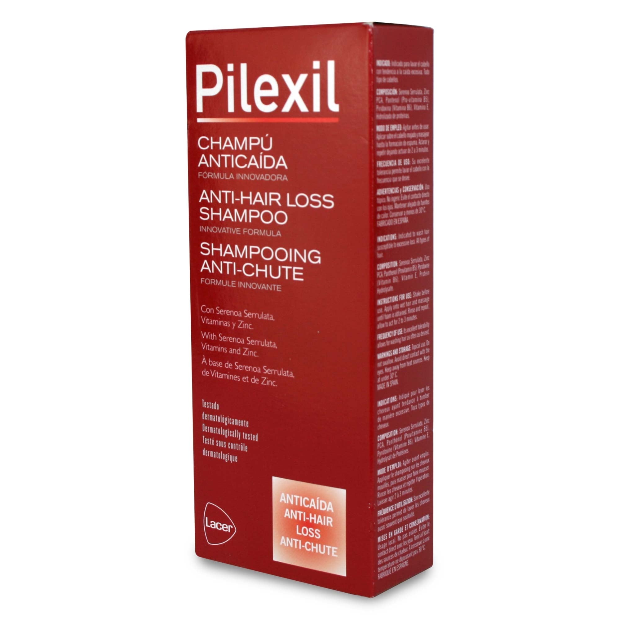 Pilexil Serenoa Shampoo Medicado 300 mL