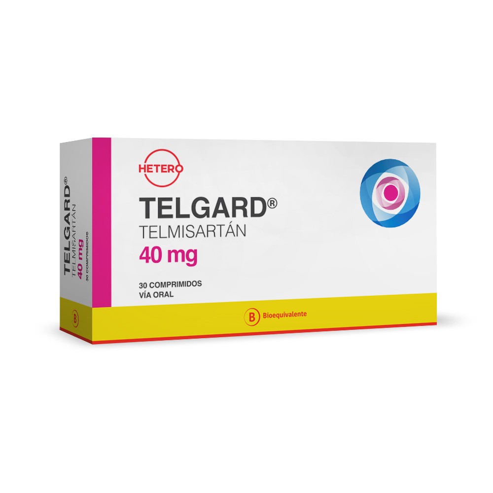 Telgard 40 mg 30 Comprimidos