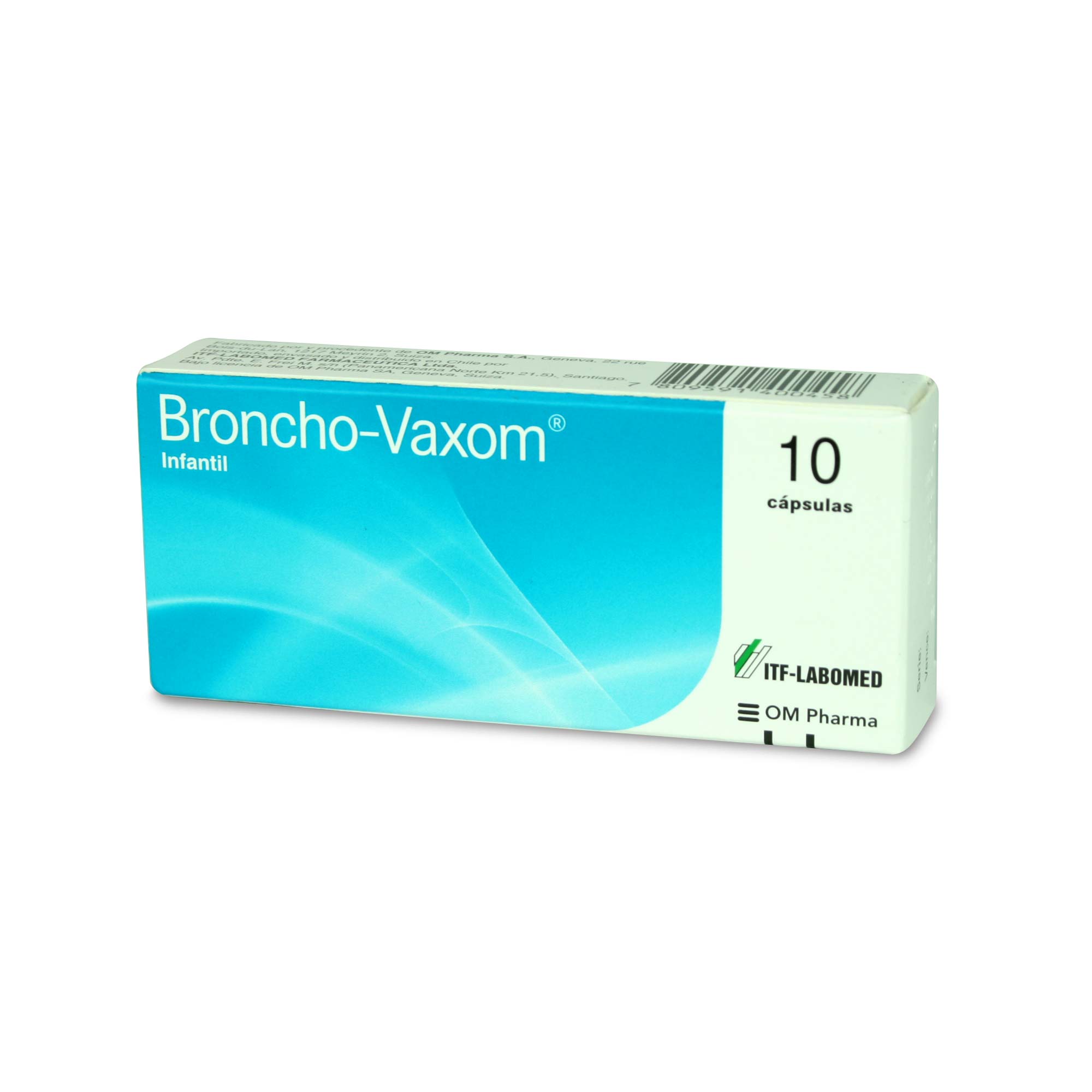 Broncho-Vaxom Pediatrico LisaBacteLiofiliHi 10 Cápsulas