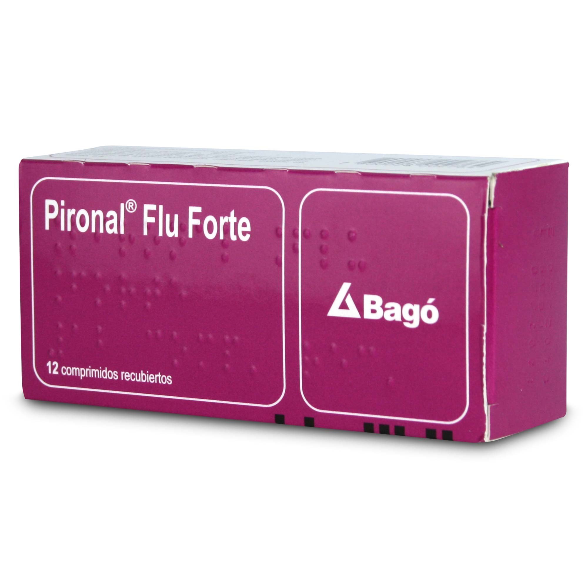 Pironal Flu Forte Ibuprofeno 400 mg 12 Comprimidos Recubiertos