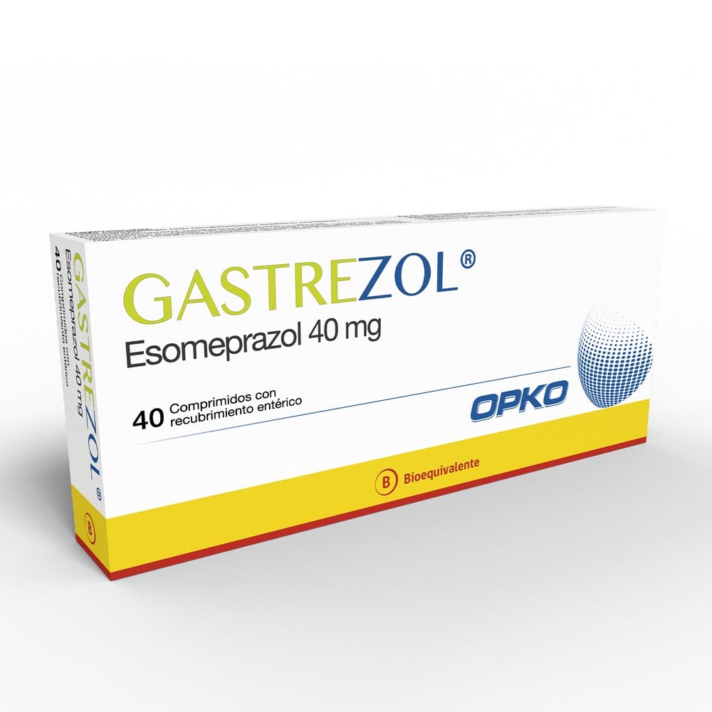 GASTREZOL 40 COMPRIMIDOS CON RECUBRIMIENTO ENTÉRICO 40 mg