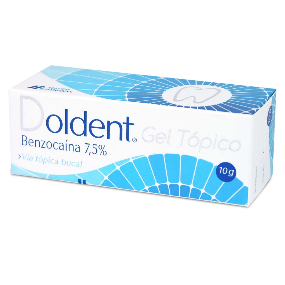 Doldent Benzocaina 7,5% Gel Dental 10 gr