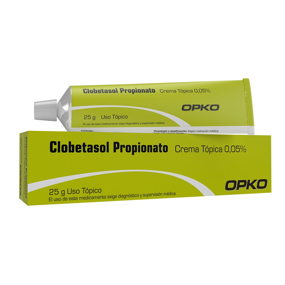 Clobetasol 0,05% Crema Tópica 25 gr