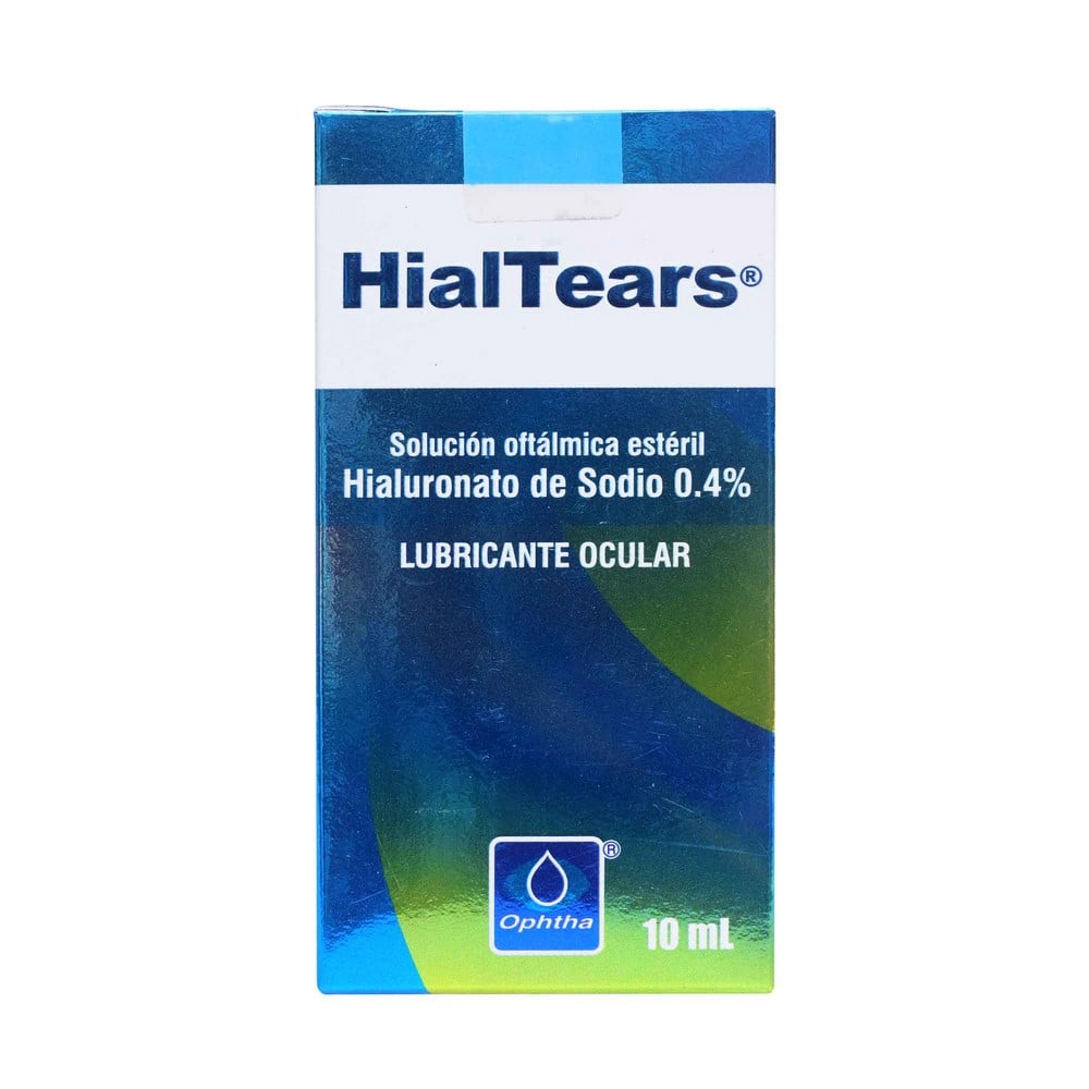 Hialtears Hialuronato De Sodio 0,4% Solución Oftálmica 10 mL