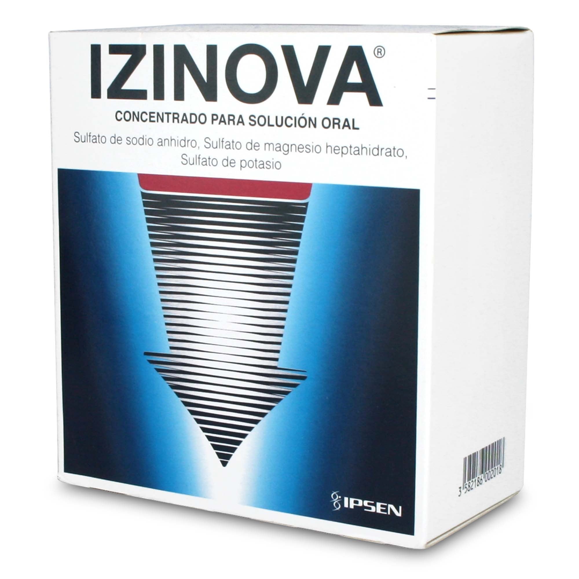 Izinova Concentrado Sulfato De Sodio 17,5 gr Solución Oral 176 mL