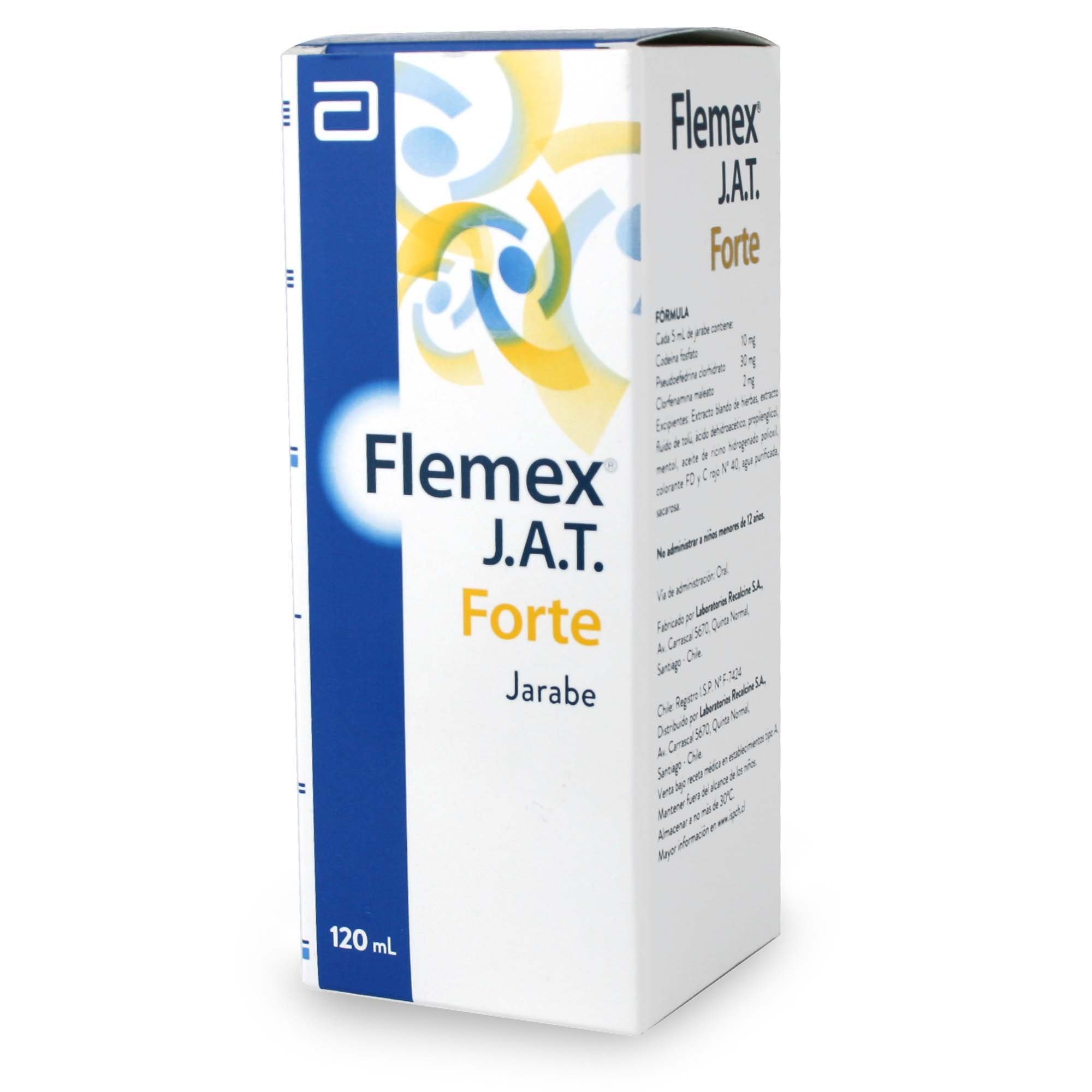 Flemex Jat Forte Codeina 10 mg/5ml Jarabe 120 mL