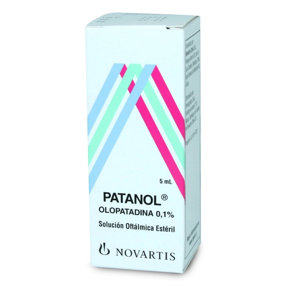 Patanol Olopatadina 0,1% Solución Oftálmica 5 mL