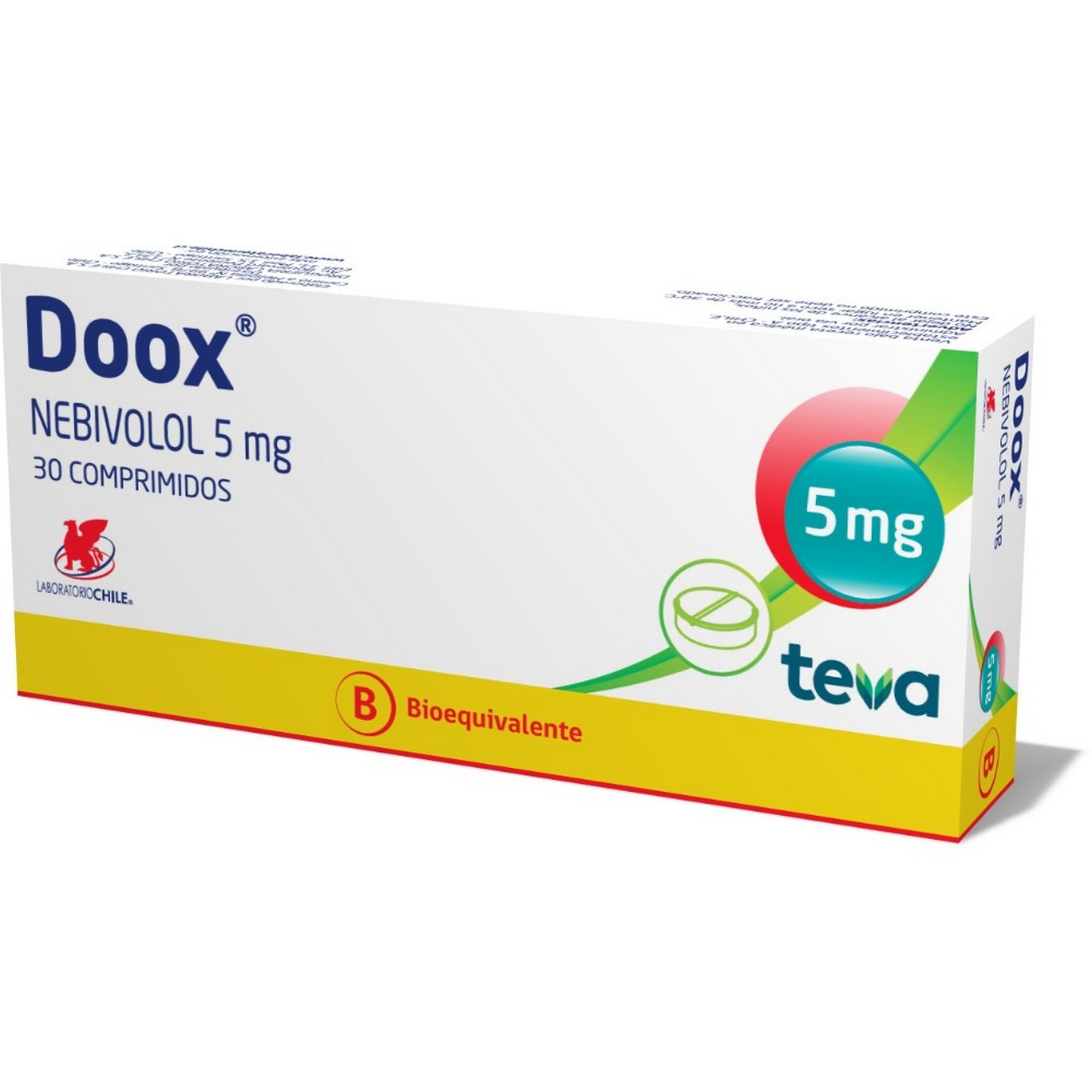 DOOX COMPRIMIDOS 5 mg (NEBIVOLOL)