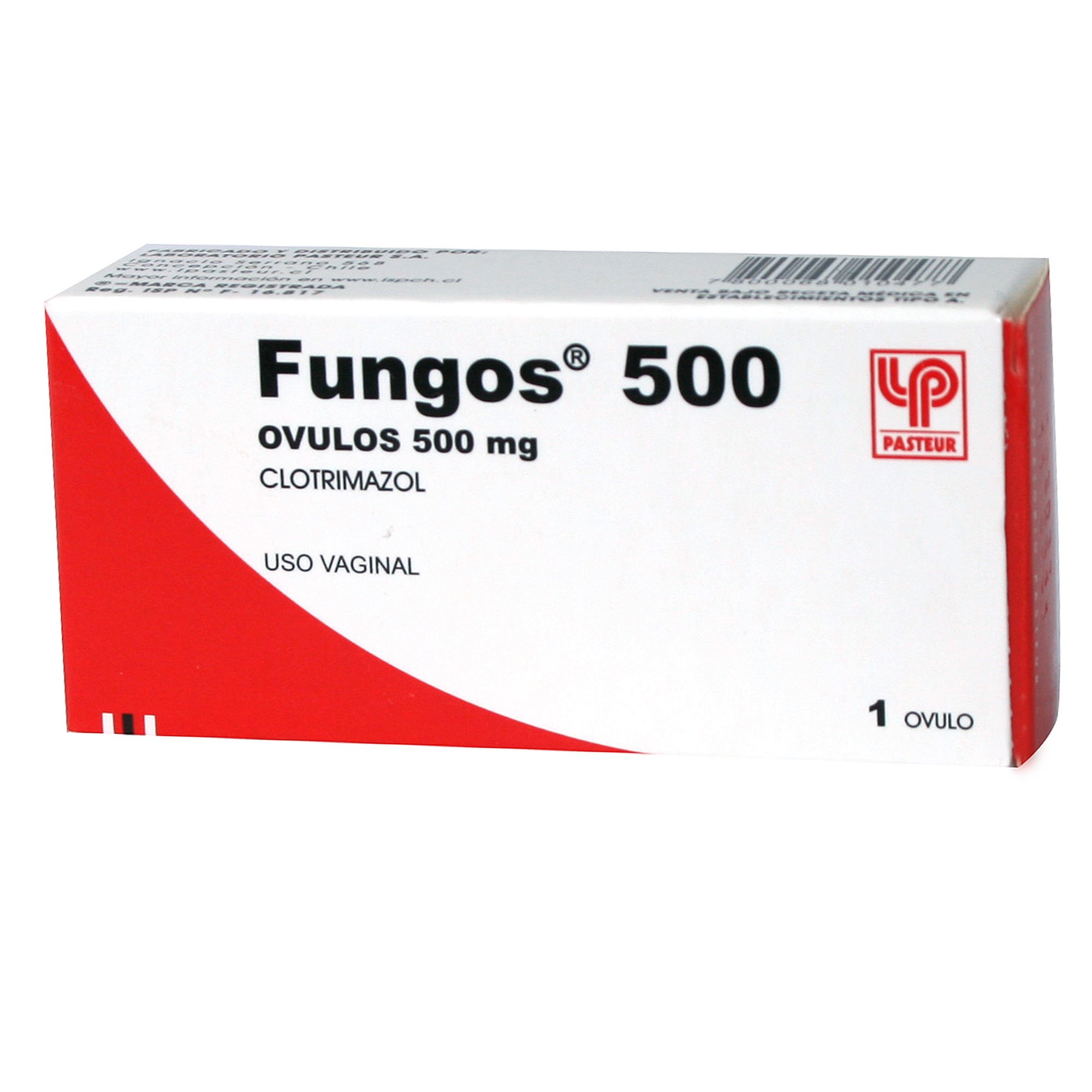 Fungos Clotrimazol 500 mg 1 Ovulo