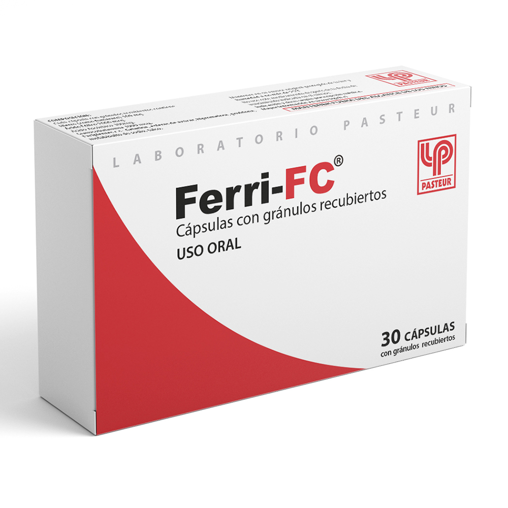 Ferri-FC 30 Cápsulas Con Granulos Recubiertos