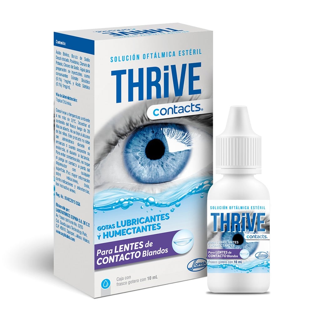 Thrive Contact Solución Oftálmica 10 ml