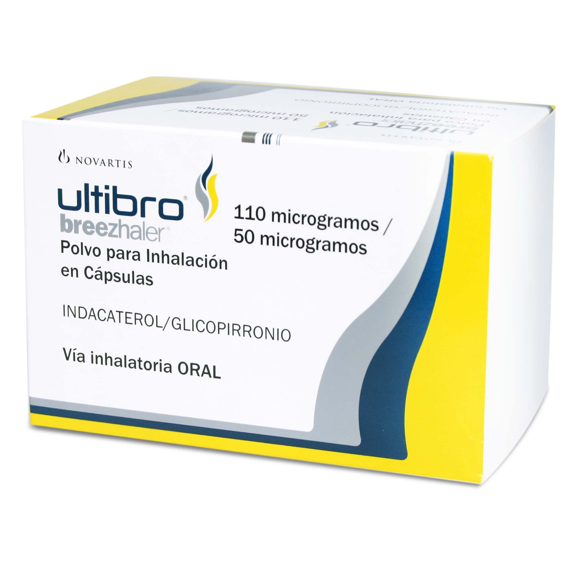 ULTIBRO BREEZHALER 110/50 POLVO PARA INHALACIÓN EN CÁPSULAS