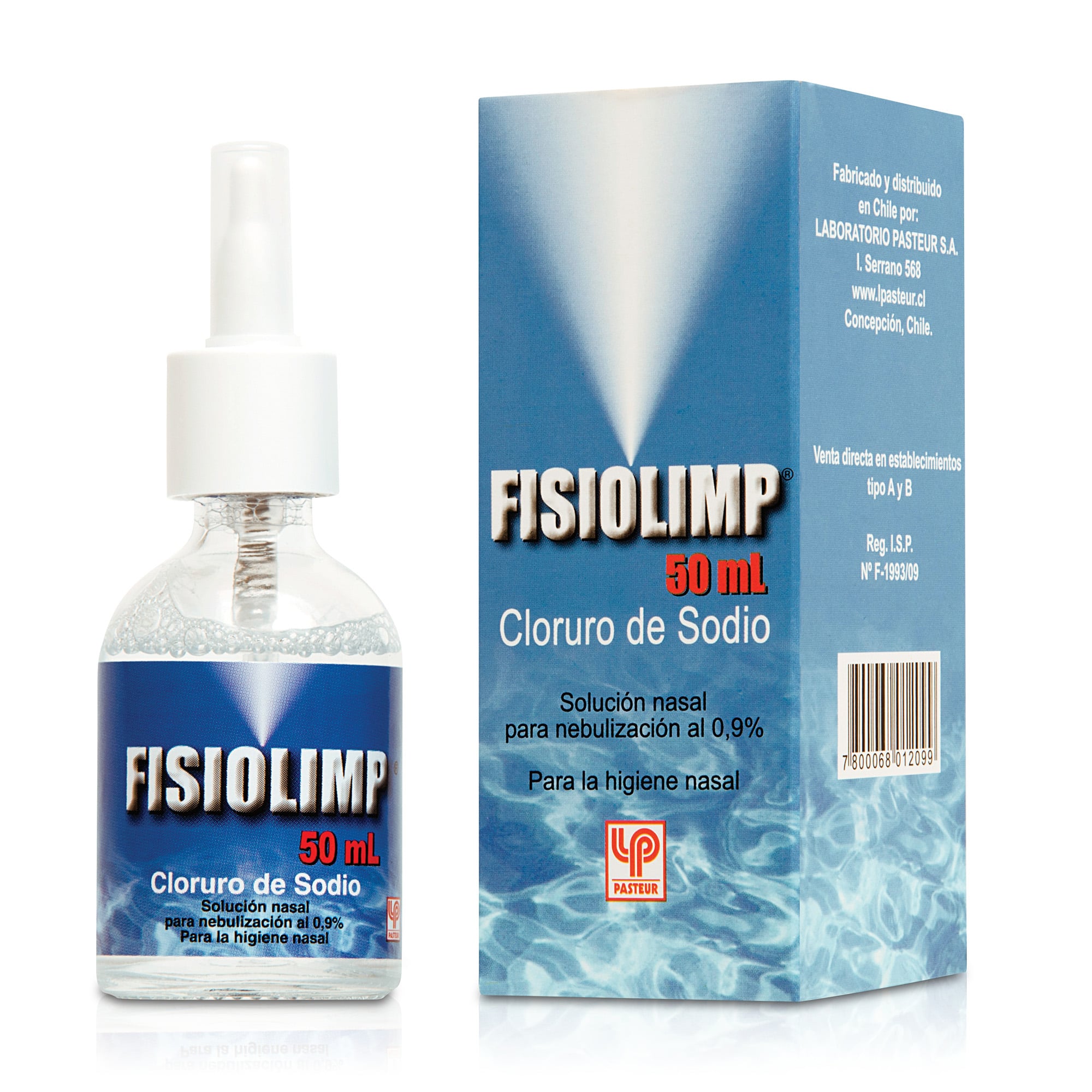 Fisiolimp Cloruro de Sodio 0,9% Solución Nasal 50 mL
