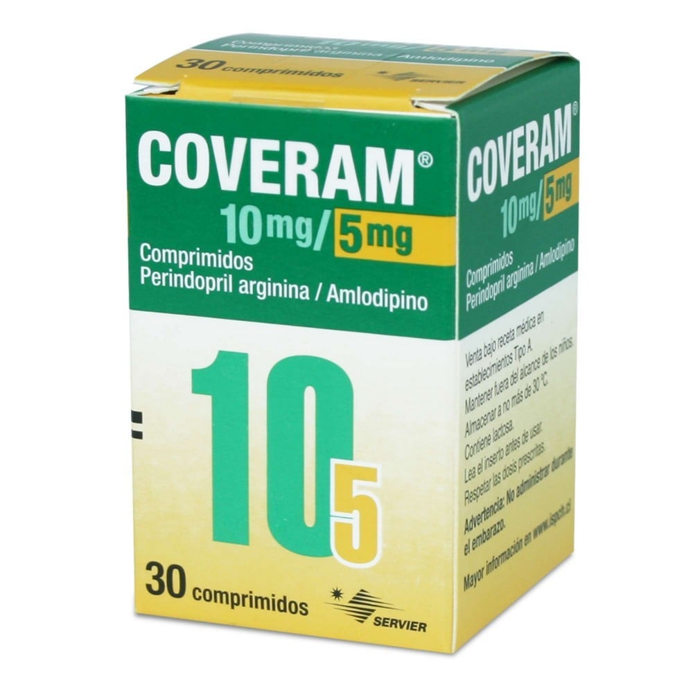 COVERAM 10/10 COMPRIMIDOS (PERINDOPRIL/AMLODIPINO)