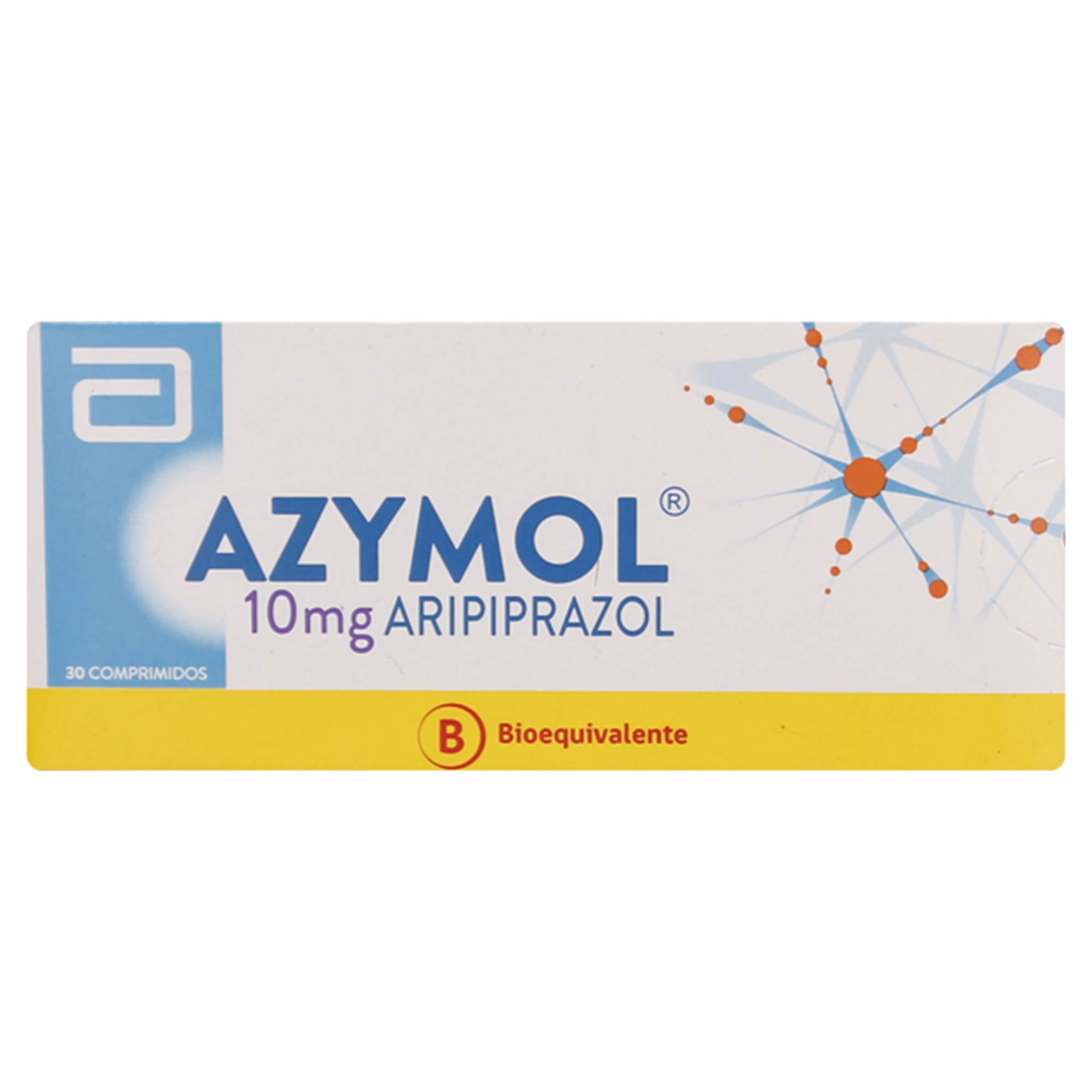 Azymol Aripiprazol 10 mg 30 Comprimidos