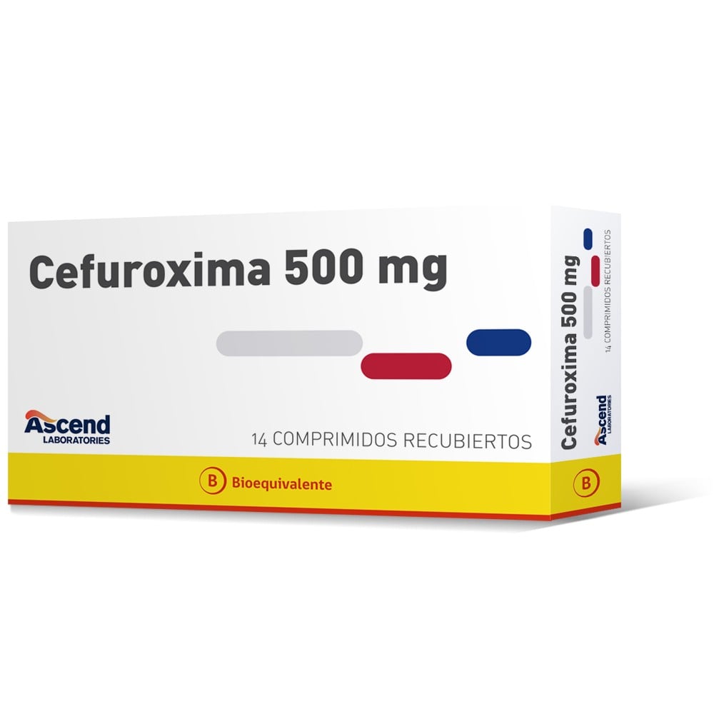 CEFUROXIMA COMPRIMIDOS RECUBIERTOS 500 mg
