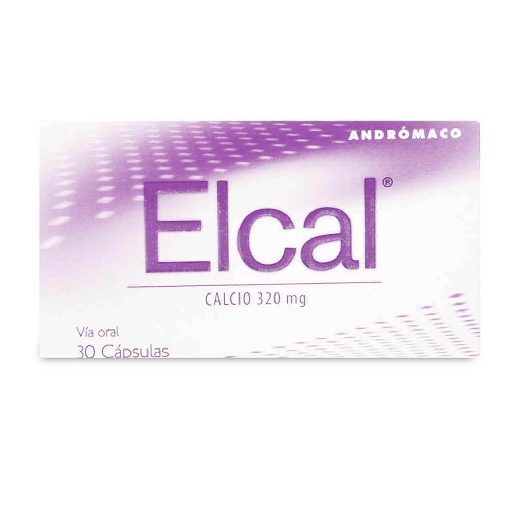 Elcal Calcio 320 mg 30 Cápsulas