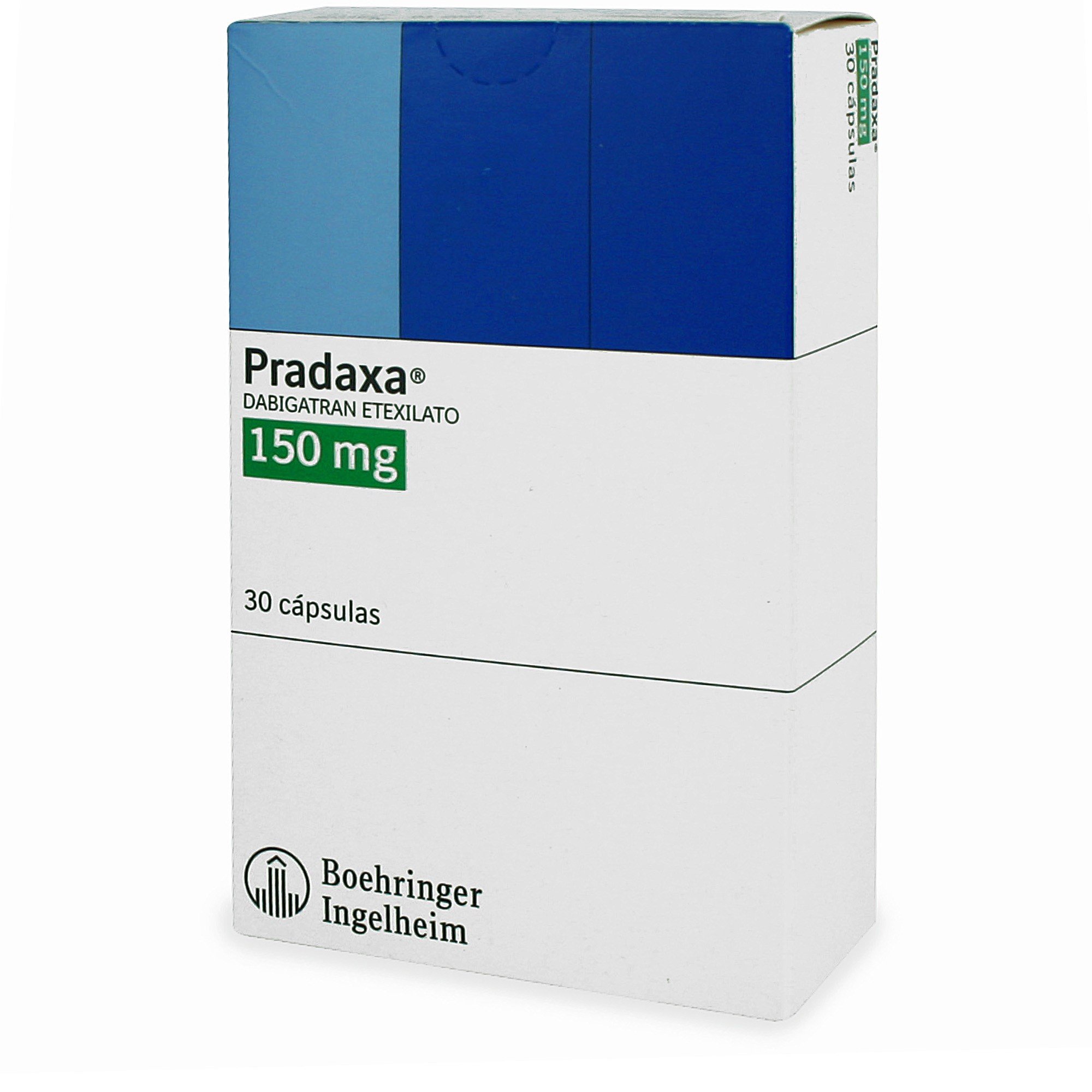 Pradaxa Dabigatran 150 mg 30 Cápsulas