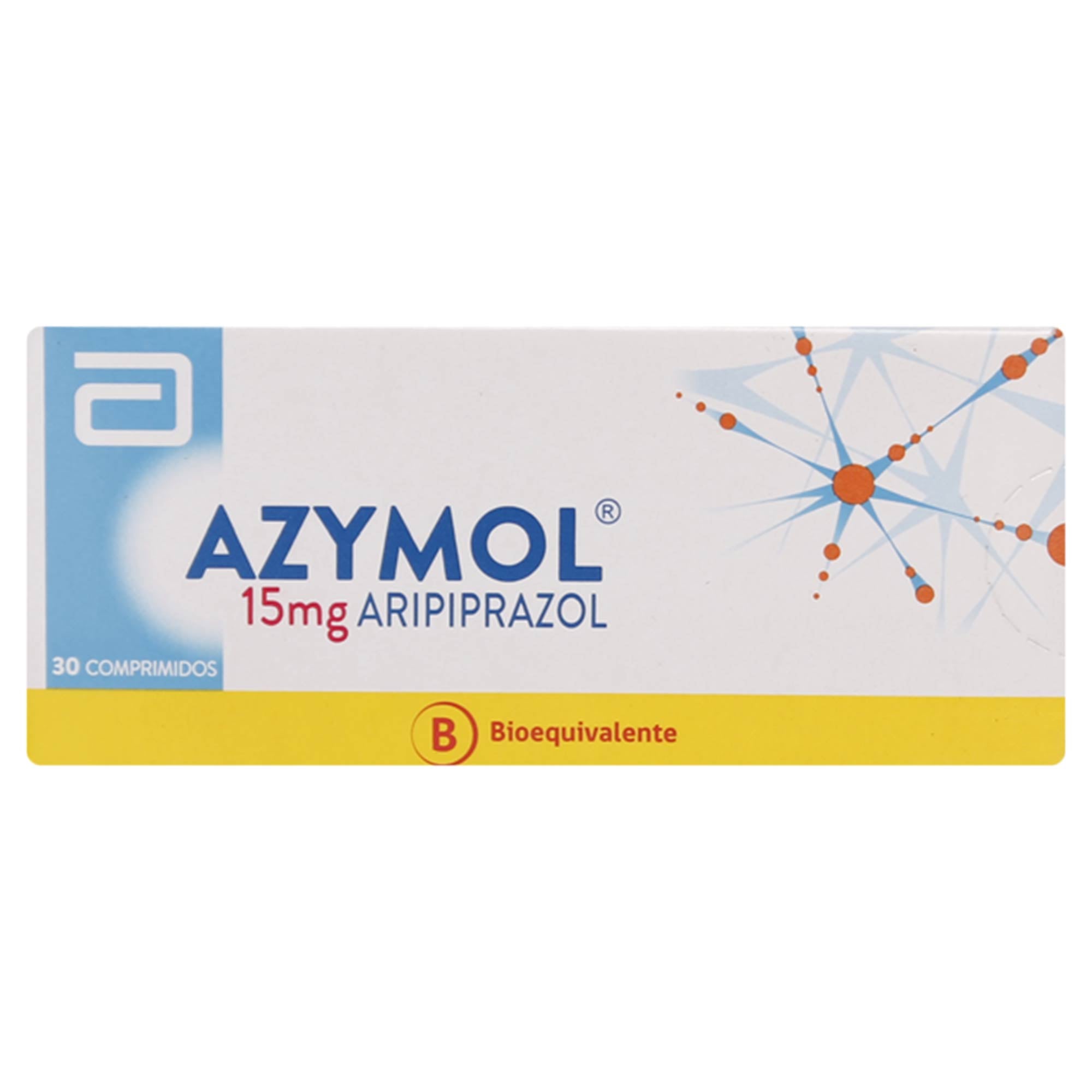 Azymol Aripiprazol 15 mg 30 Comprimidos