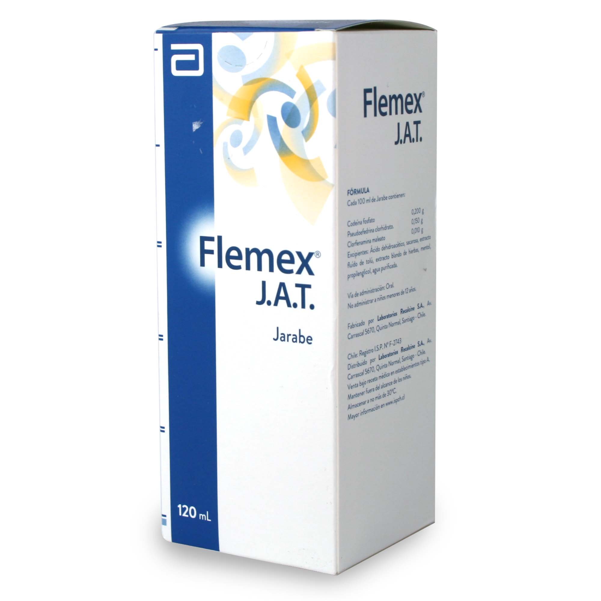 Flemex Jat Codeina 7,5 mg/5mL Jarabe 120 mL