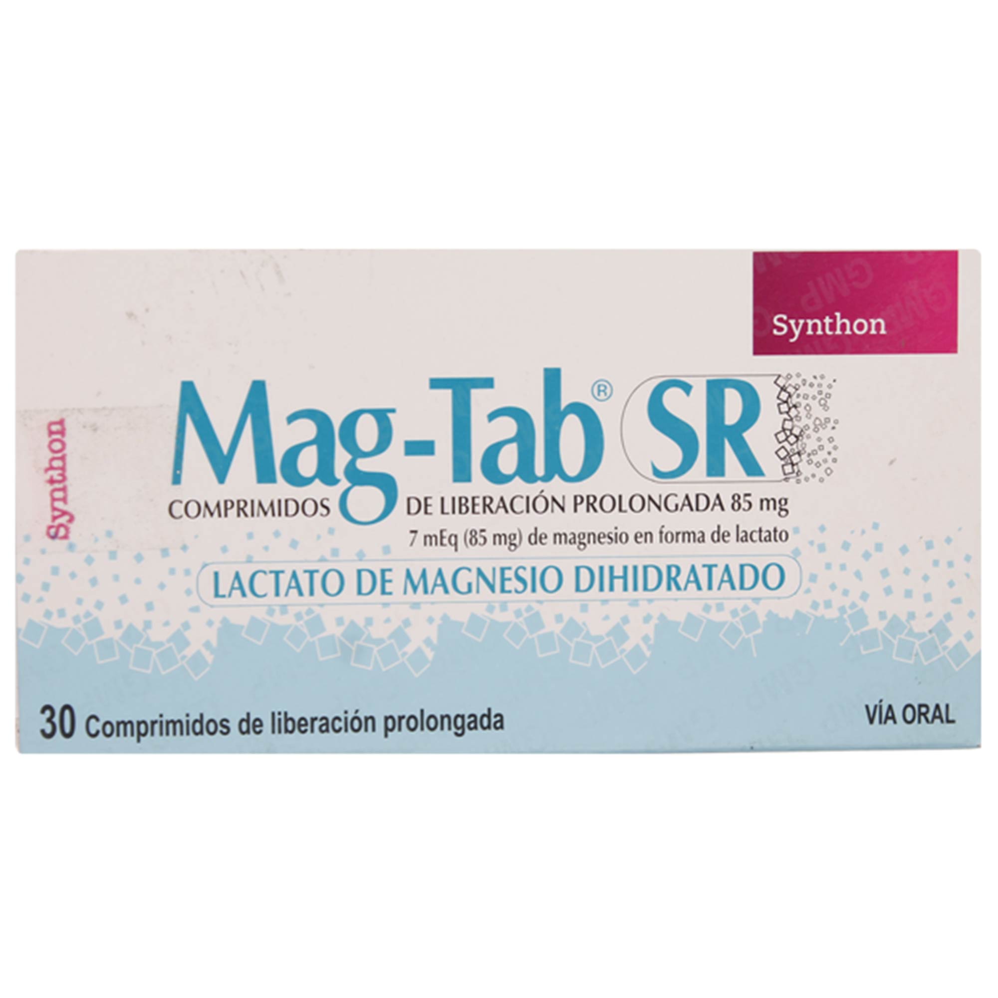 MAG-TAB SR COMPRIMIDOS DE LIBERACIÓN PROLONGADA 85 mg