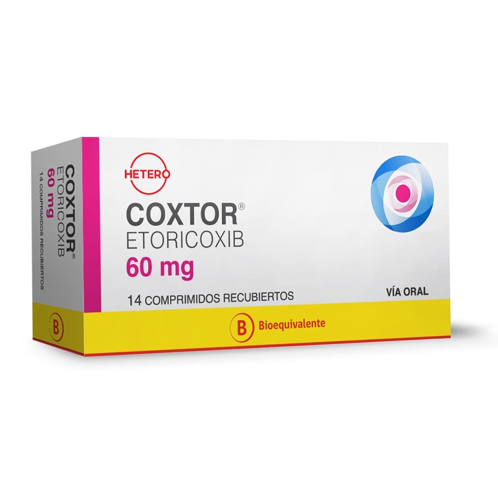 COXTOR COMPRIMIDOS RECUBIERTOS 60 mg (ETORICOXIB)