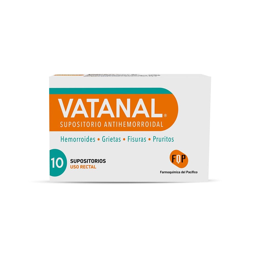 Vatanal Higado Bacalao 20 mg 10 Supositorios
