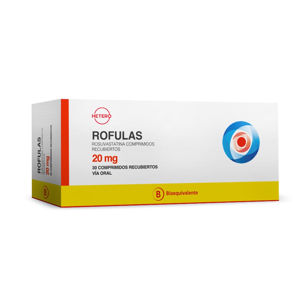 Rofulas 20 mg 30 Comprimidos Recubiertos