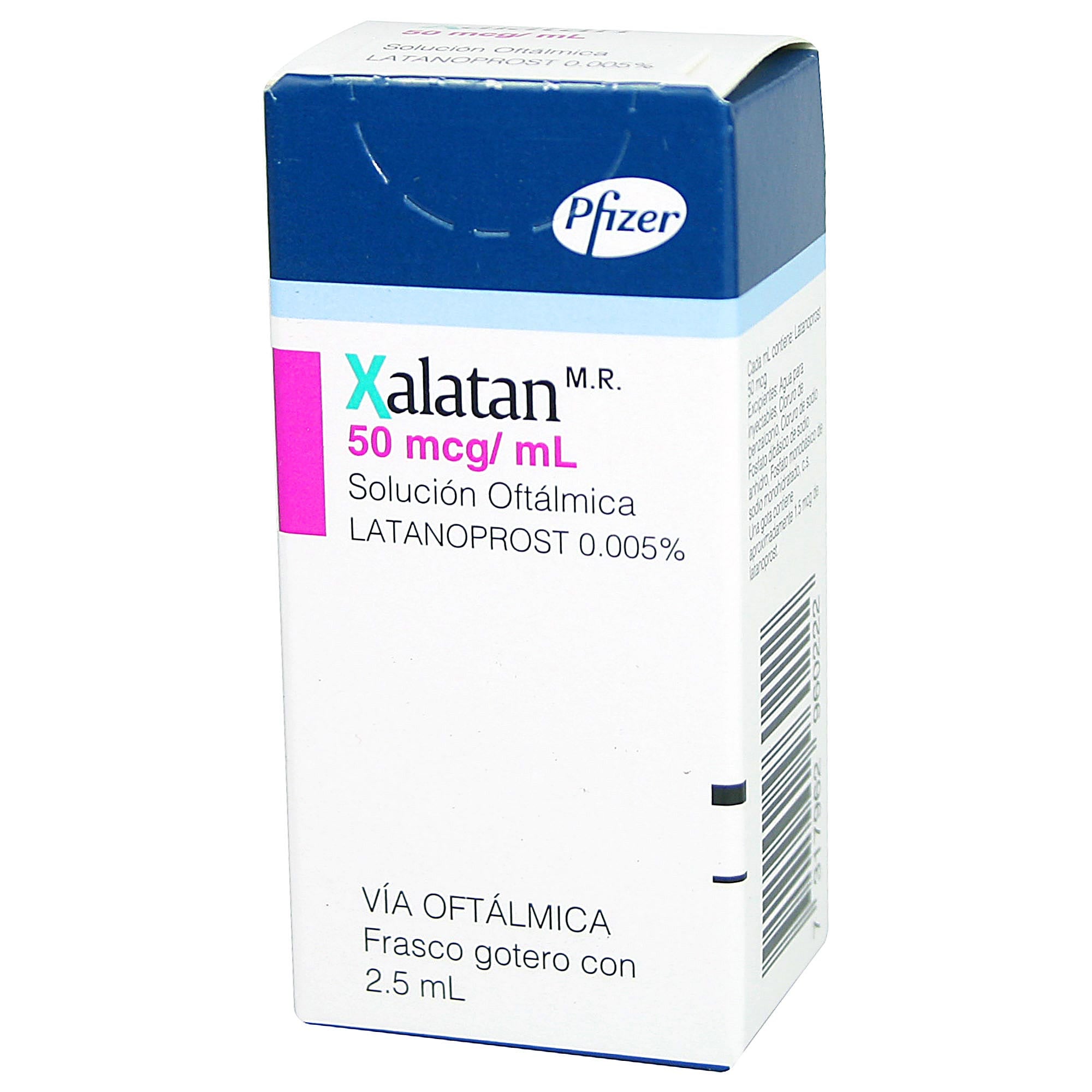 Xalatan Latanoprost 50 mcg/ml Solución Oftalmica 3 mL