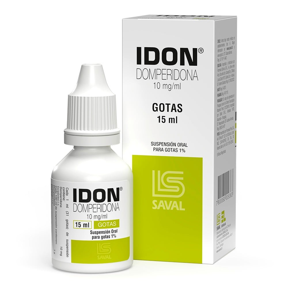 IDON CÁPSULAS 10 mg (DOMPERIDONA)