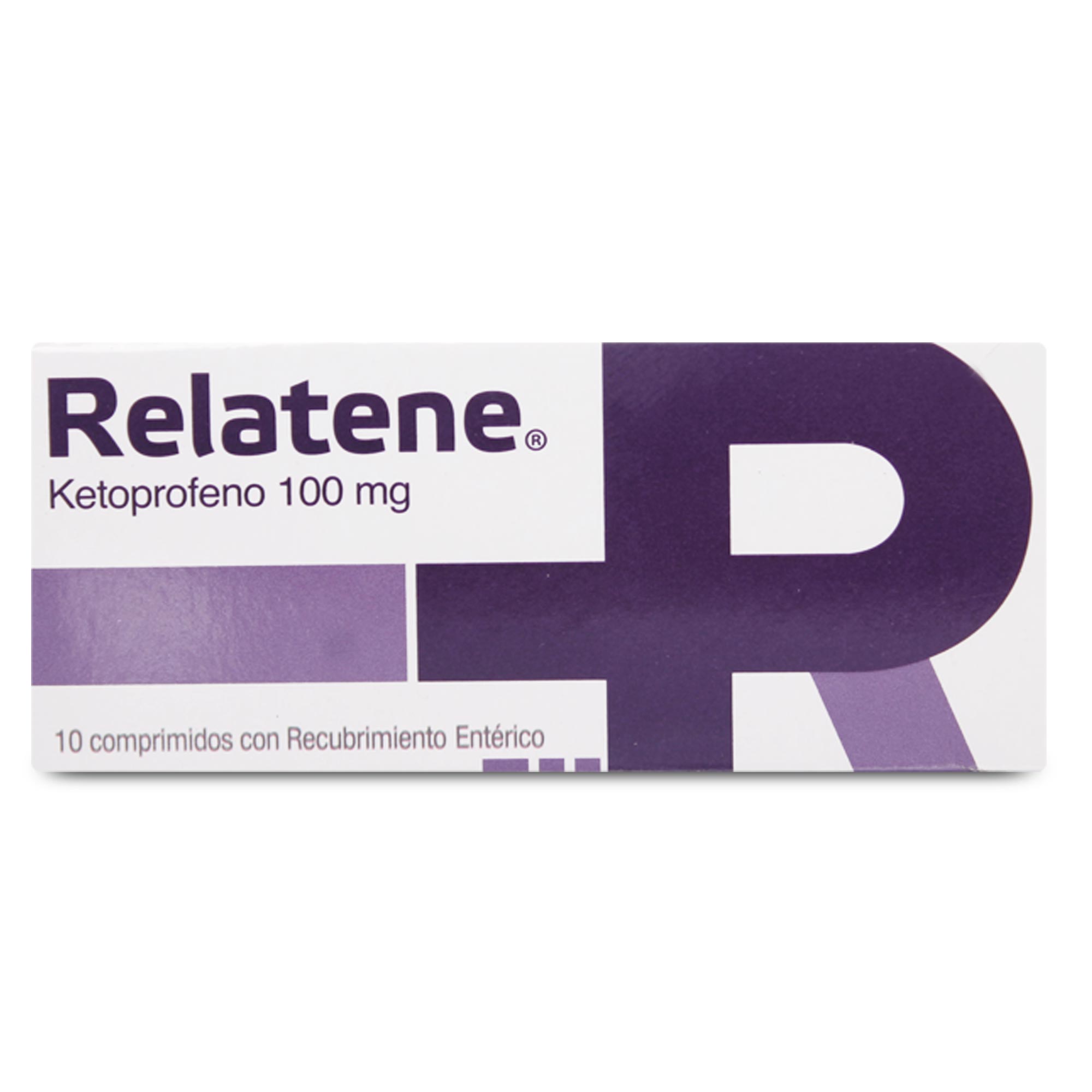 RELATENE CÁPSULAS 50 mg (KETOPROFENO)