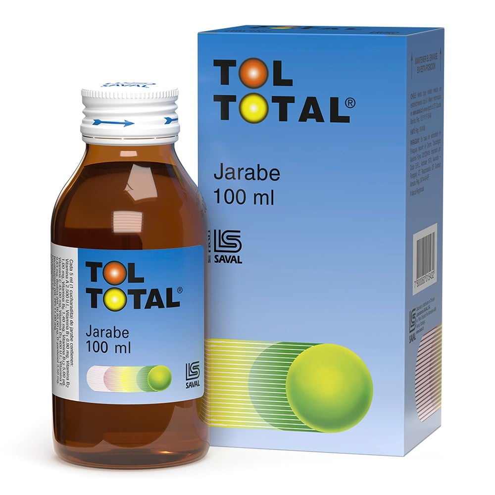 Tol Total Vitaminas Jarabe 100 mL