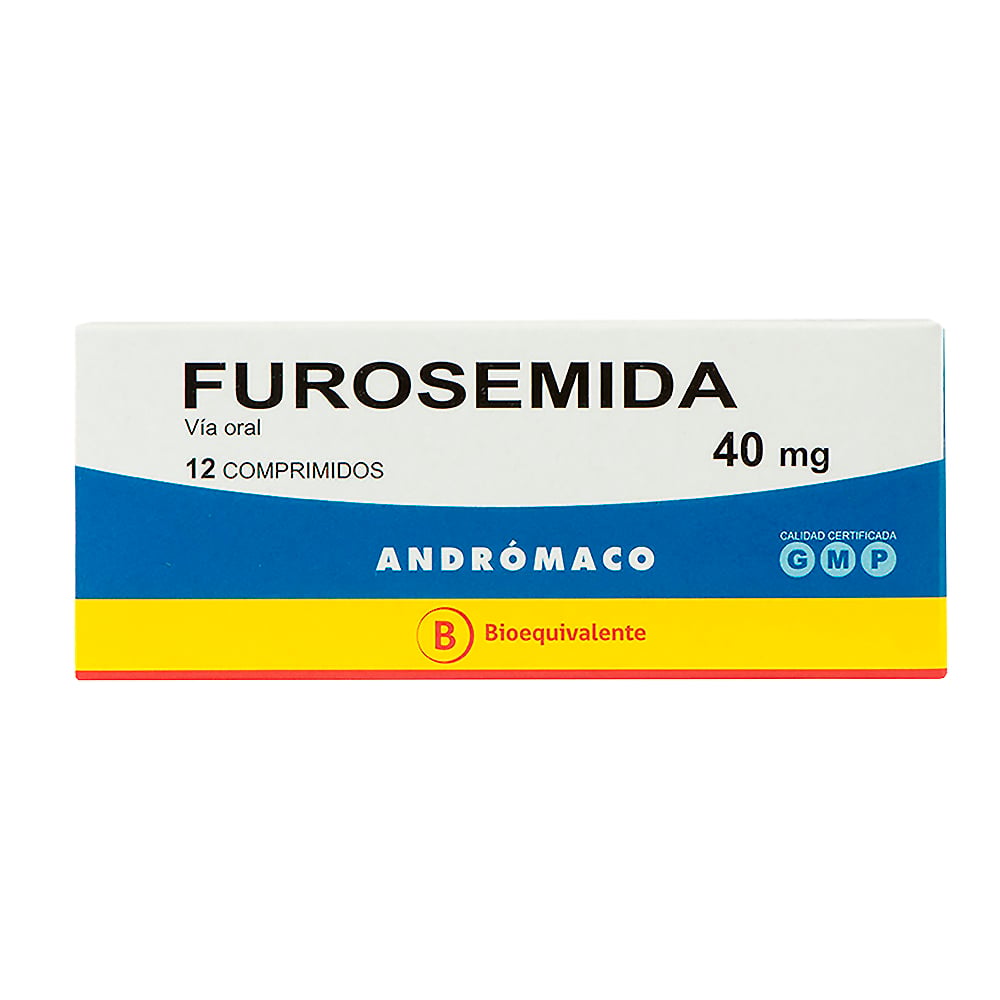 Furosemida 40 mg 12 Comprimidos
