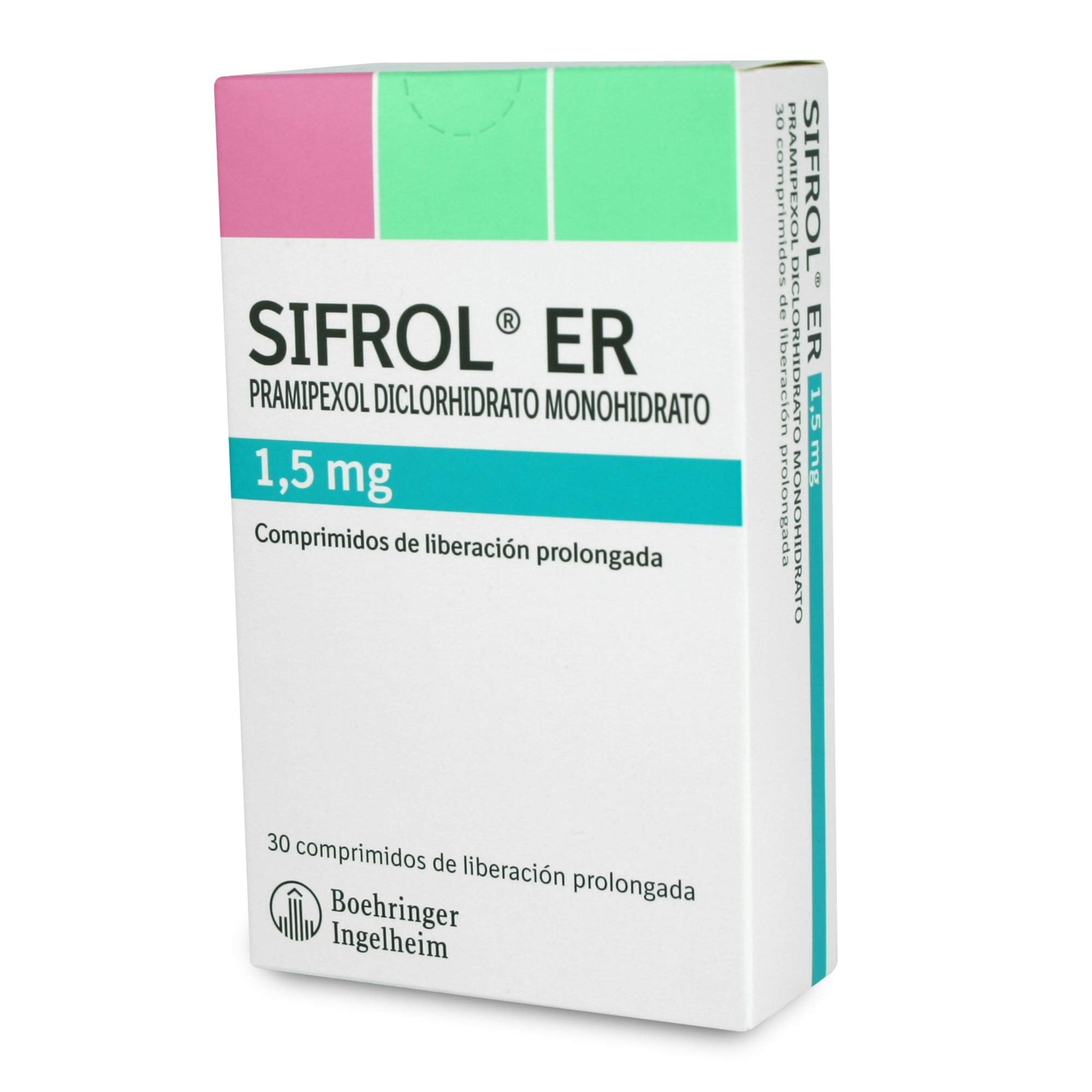 SIFROL ER COMPRIMIDOS DE LIBERACIÓN PROLONGADA 1,5 mg