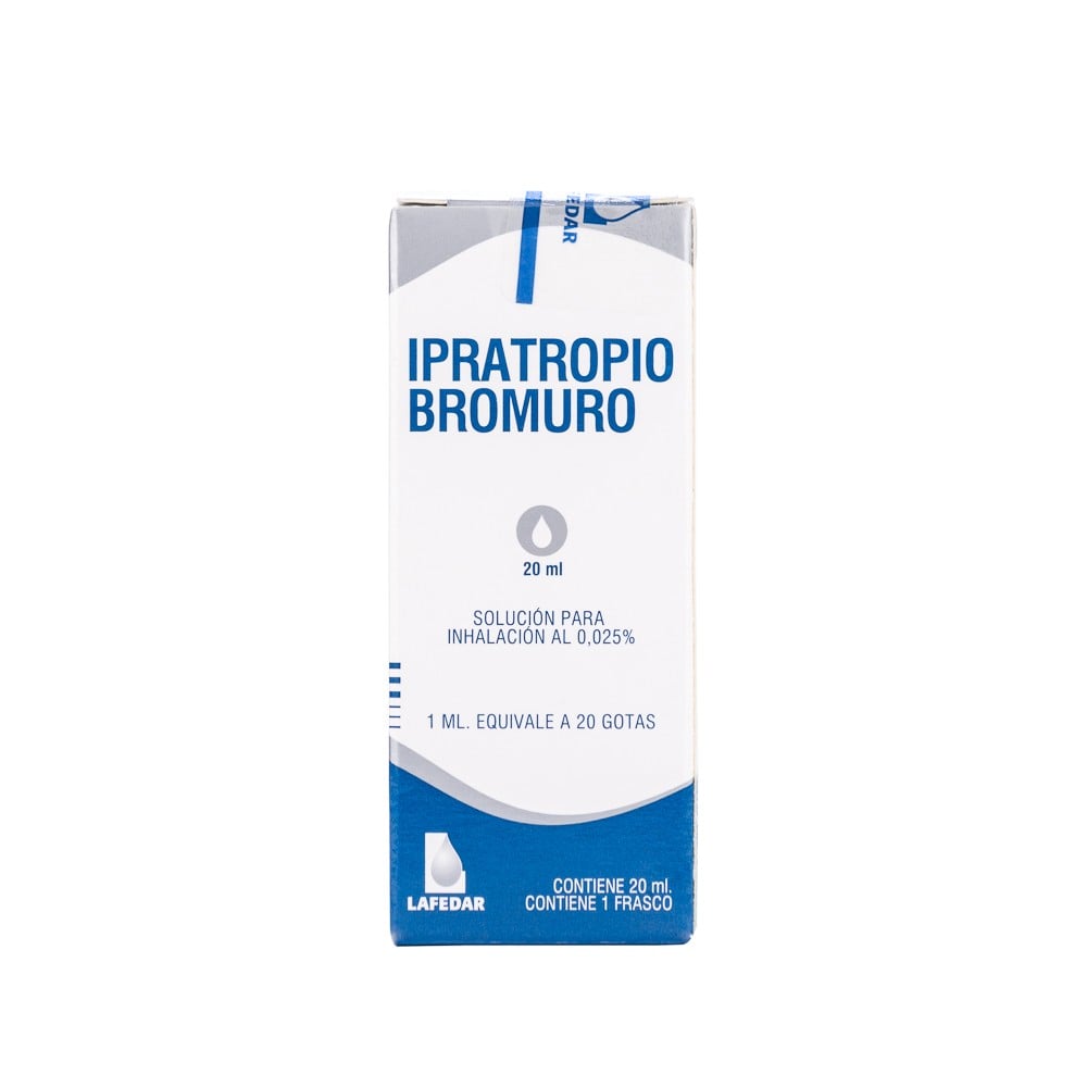 Ipratropio Bromuro 0,025% Solución para Inhalación 20 mL