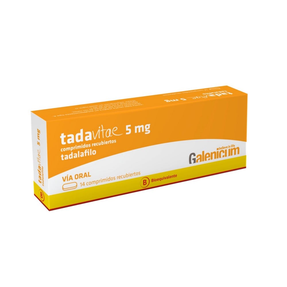 Tadavitae Tadalafilo 5 mg 14 Comprimidos Recubiertos