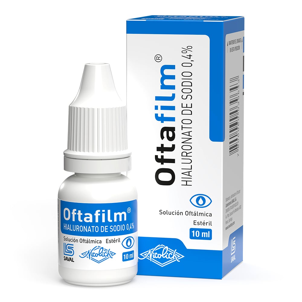 OFTAFILM SOLUCIÓN OFTÁLMICA 0,4 %  (HIALURONATO SÓDICO)