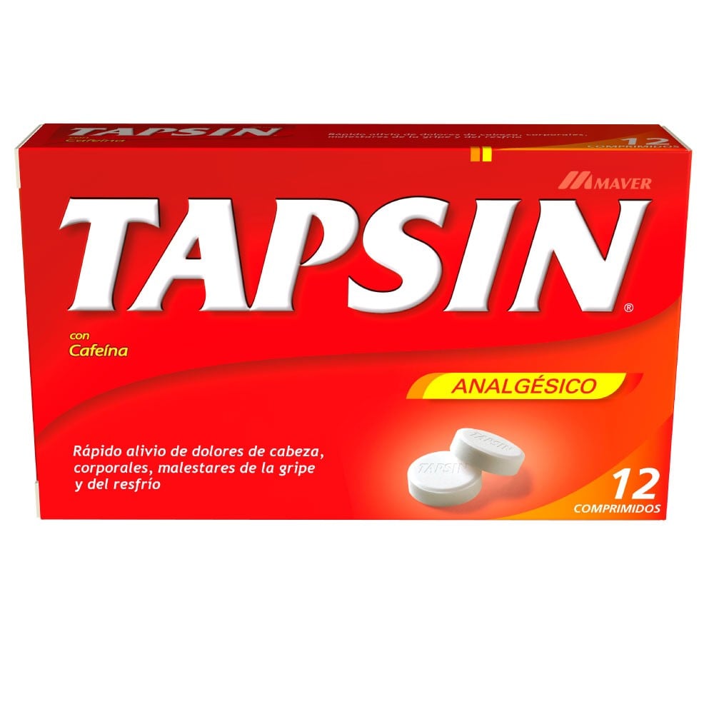Tapsin Analgésico Paracetamol 400 mg 12 Comprimidos