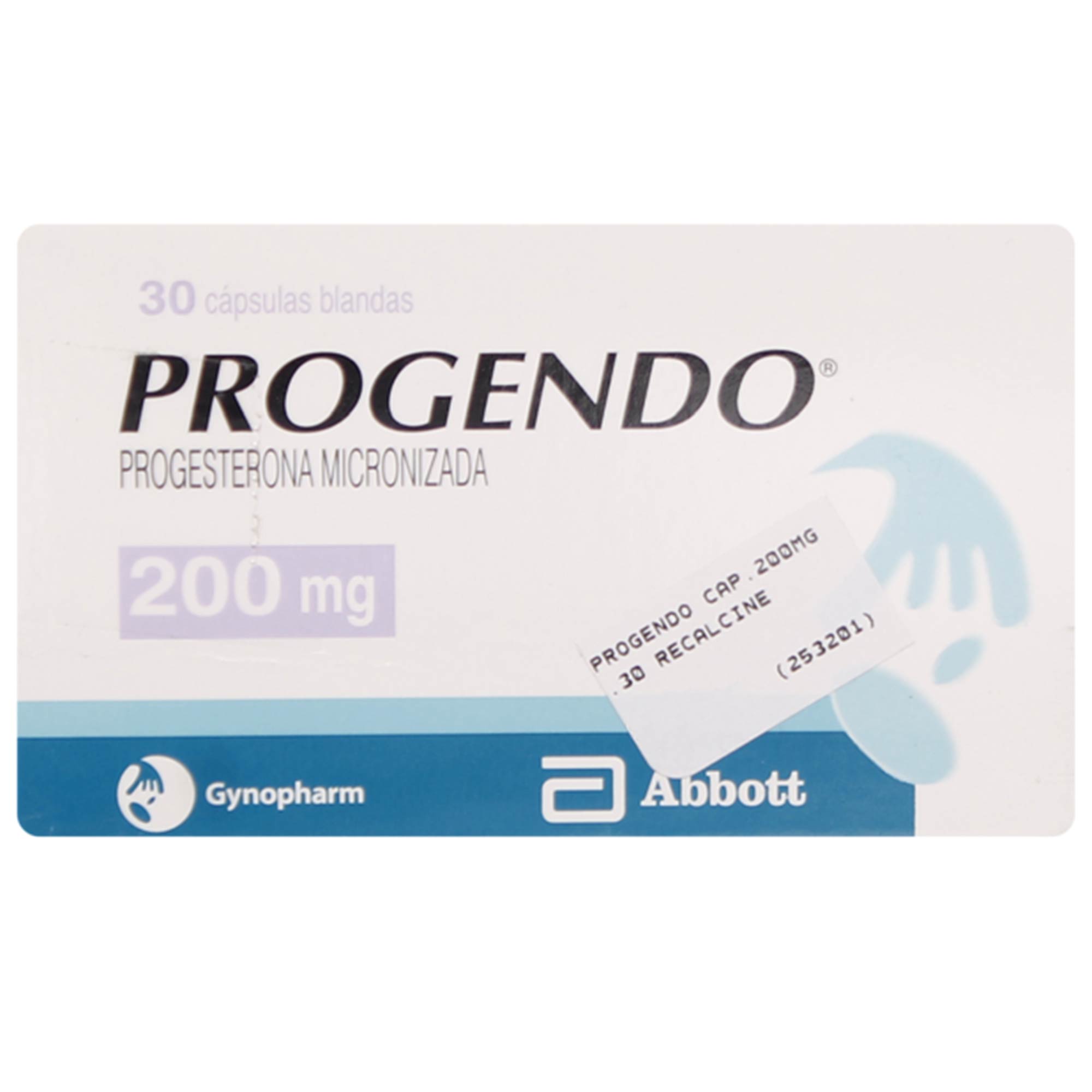 PROGENDO CÁPSULAS BLANDAS 200 mg (PROGESTERONA MICRONIZADA)