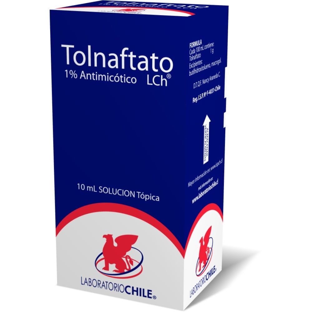 Tolnaftato 1% Solución Tópica 10 mL