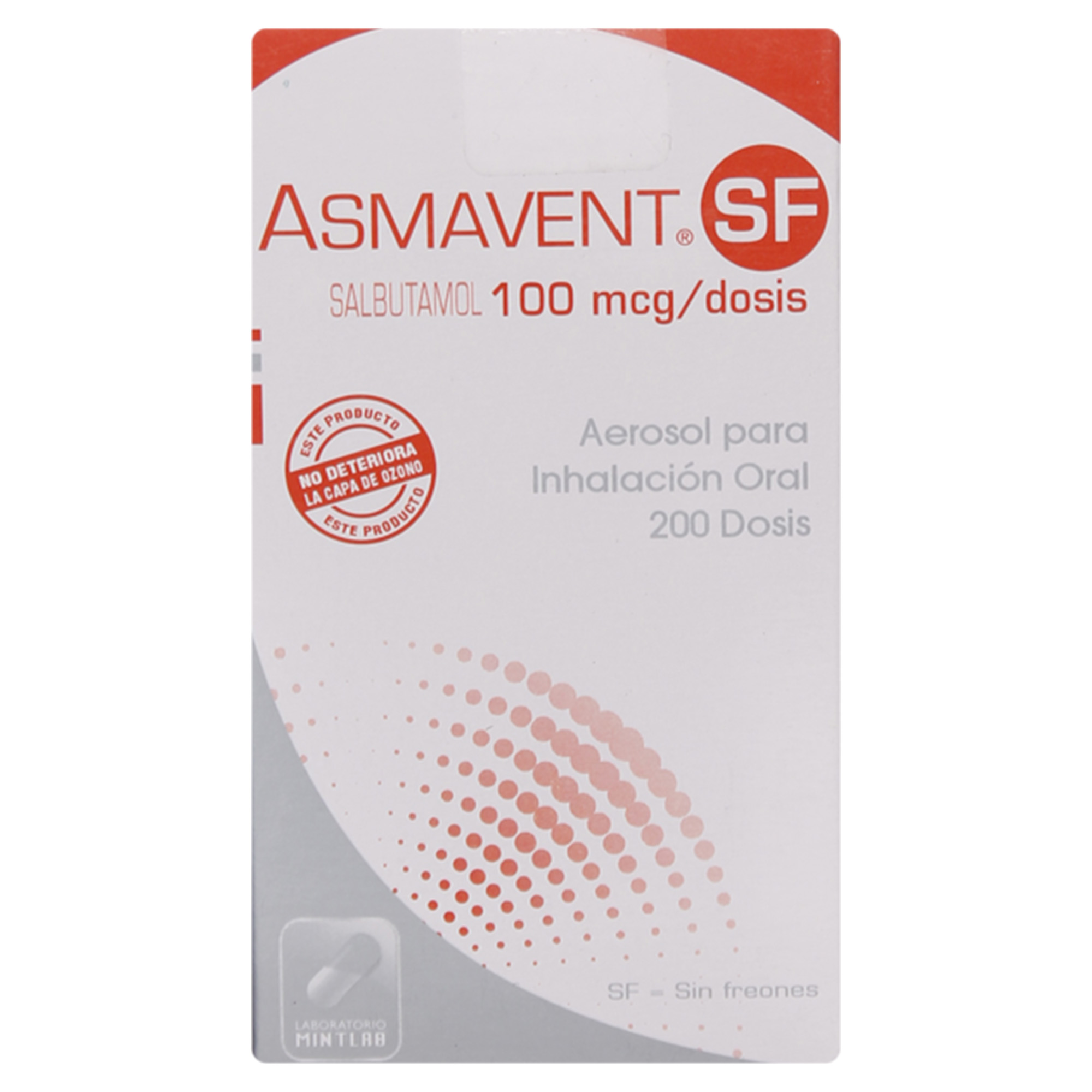 ASMAVENT SF AEROSOL PARA INHALACIÓN 100 mcg/dosis