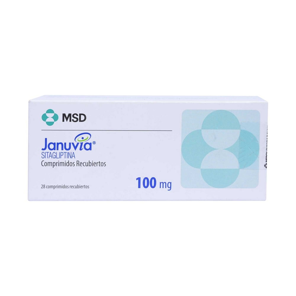 Januvia Sitagliptina 100 mg 28 Comprimidos Recubierto