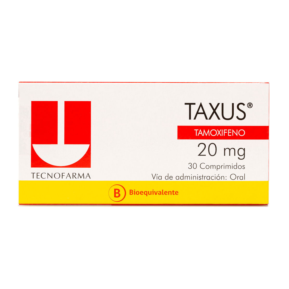 Taxus tamoxifeno 20 mg 30 comprimidos