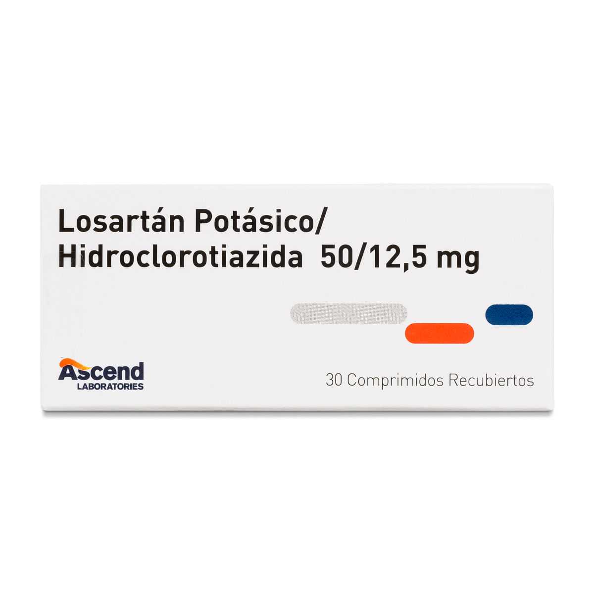 LOSARTAN POTÁSICO/ HIDROCLOROTIAZIDA 50/12,5 COMPRIMIDOS RECUBIERTOS